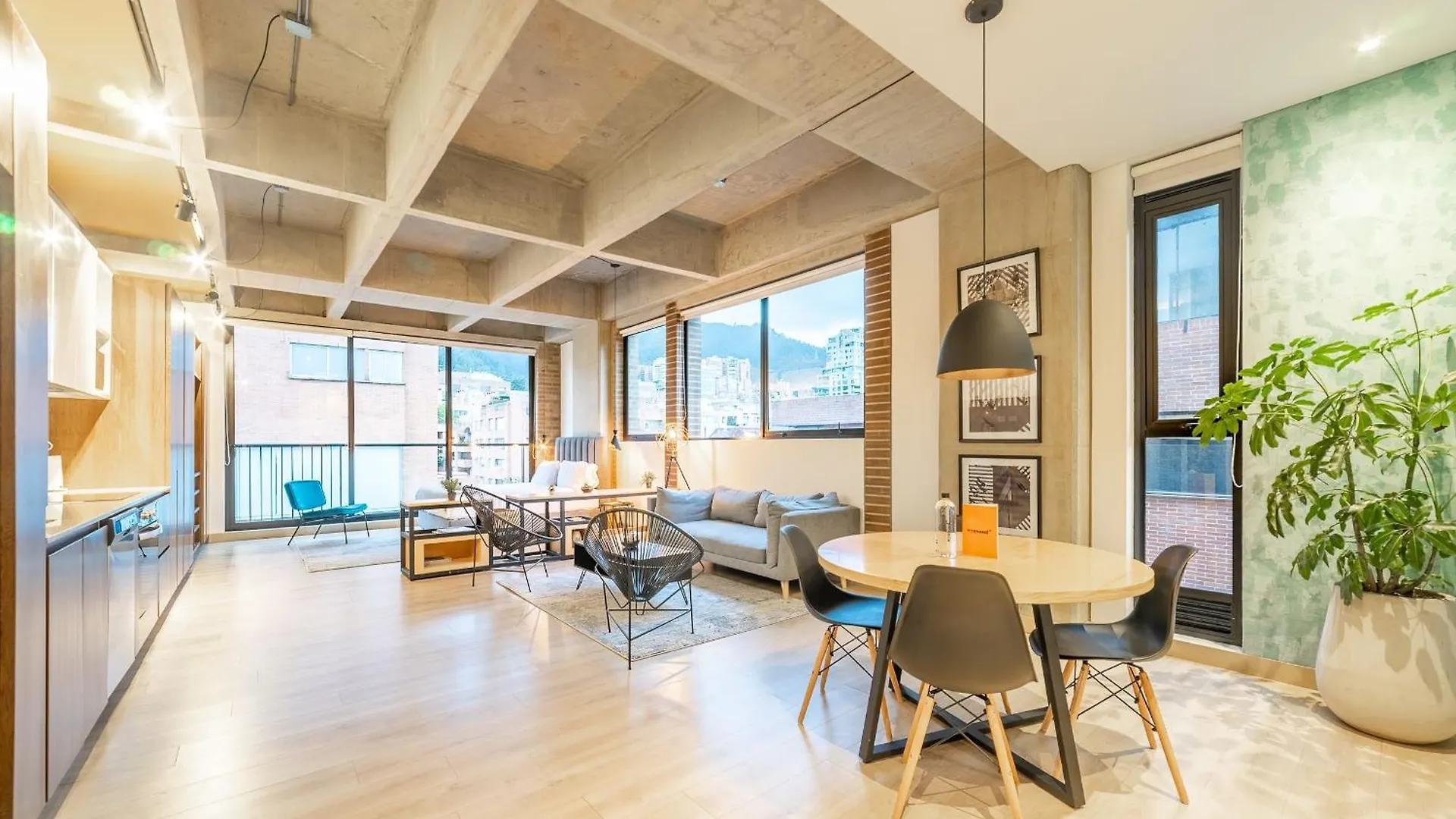 Apartamento Beautiful Loft In Parque 93 Bogotá Colombia